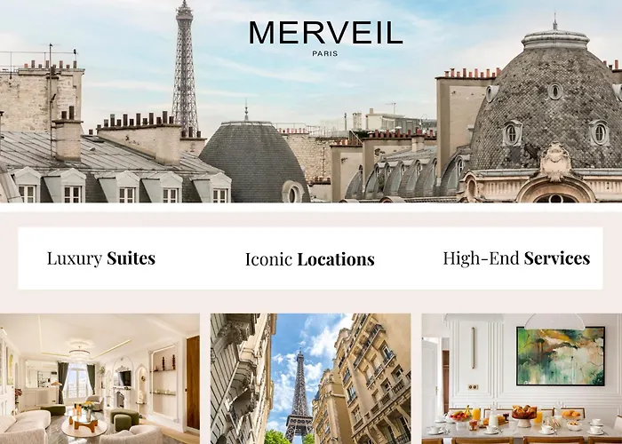 Merveil - Luxury - Tour Eiffel - Bourdonnais * Paris